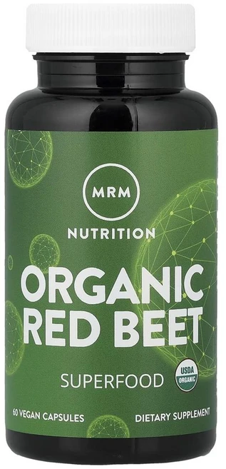 MRM 뉴트리션 오가닉 레드 비트 MRM Nutrition Organic Red Beet 60정, 1개 - 쿠팡