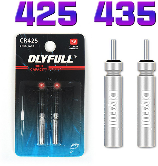 케미 건전지 cr 425 cr435 전자찌 막대찌 구멍찌 배터리 미니 집어등 민물찌 밧데리, 1개