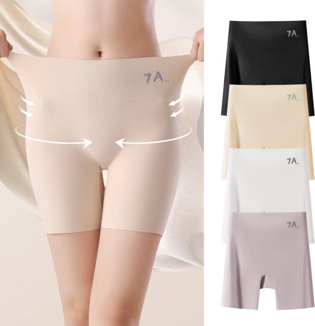 NUNUHANA 105~120 하이웨스트 무봉제 거들 사각 팬티 보정속옷 F05