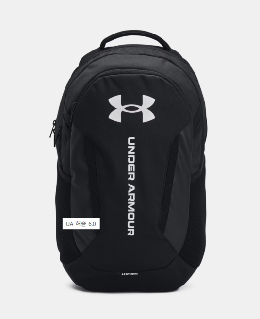 [언더아머] UA 허슬 6.0 백팩 1384672-002 NC순천점