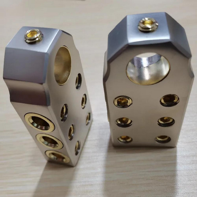 자동차 오디오 수정 클립 터미널 커넥터 케이블 스플리터 전원 점퍼 부스터, [01] A pair, 1개