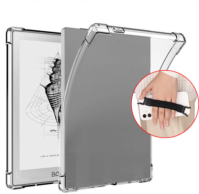 오닉스 북스 포크6 GO6 포크5 케이스 투명 커버 ONYX BOOX Poke6S (스트랩 증정)