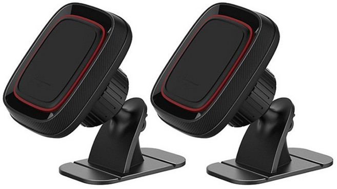 펠리칸 차량용 대시보드 자석 거치대 2개 + 자석 철판 4개, 1세트