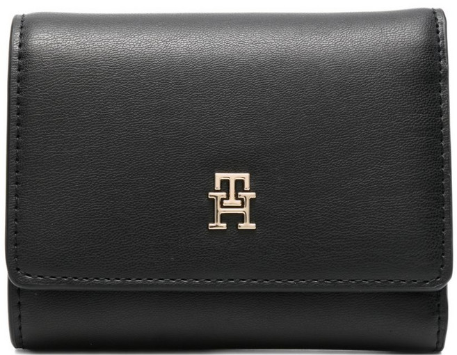 타미힐피거 로고 3단 지갑
