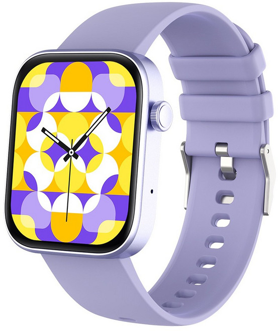 콜미 P71 스마트 워치, 퍼플, 4.83cm