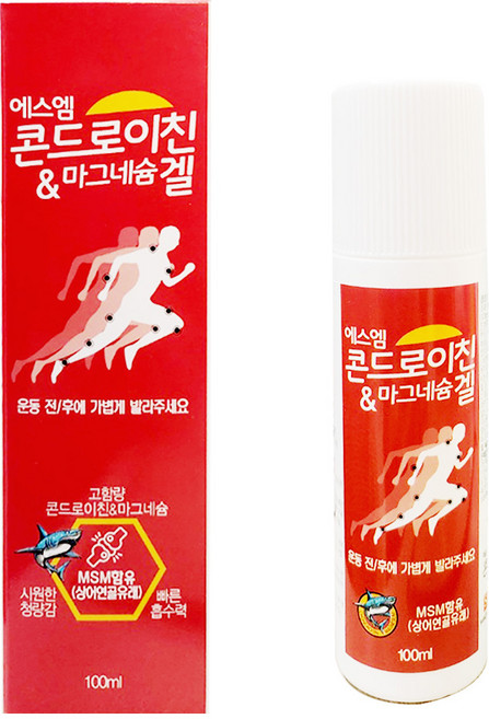 에스엠 콘드로이친 & 마그네슘 겔 볼타입 100ml, 1개