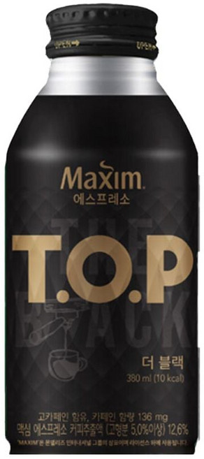 맥심 티오피 더블랙 380ml 12입 coc+885aB