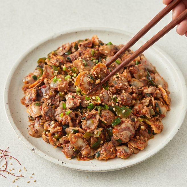 꼬막무침 꼬막비빔장 국내산꼬막살 1kg, 1개