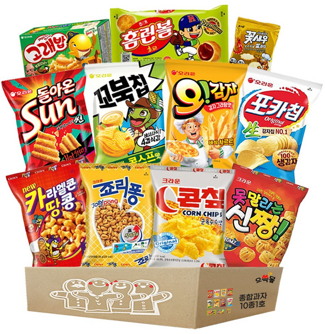 종합과자 1호, 1세트, 10종