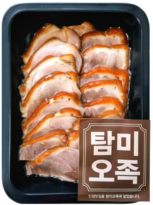 탐미오족 순살족발 냉장족발 슬라이스족발, 1개, 330g