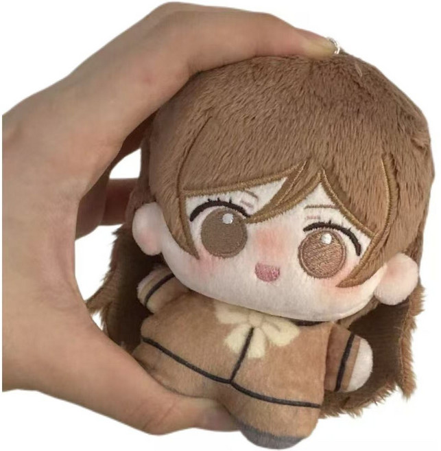 오늘부터 신령님 10cm 솜인형 누이 토모에 나나미 미즈키, 모모조노 나나미, 1개