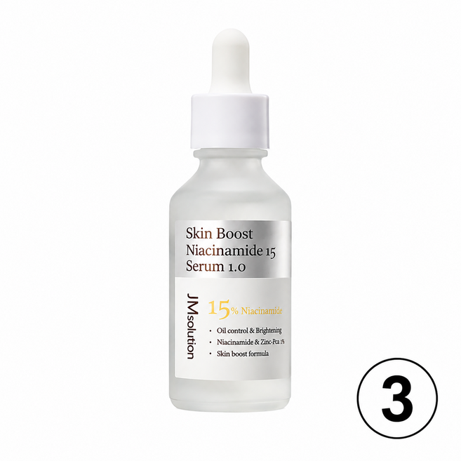 제이엠솔루션 스킨 부스트 나이아신아마이드 15 세럼 1.0, 3개, 30ml