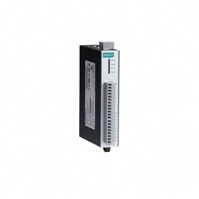 昌運監視器 MOXA ioLogik E1210 2埠乙太網路交換器遠端 I/O 16xDI, 1個