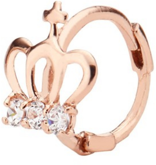 14k 티니 크라운 귀찌1개