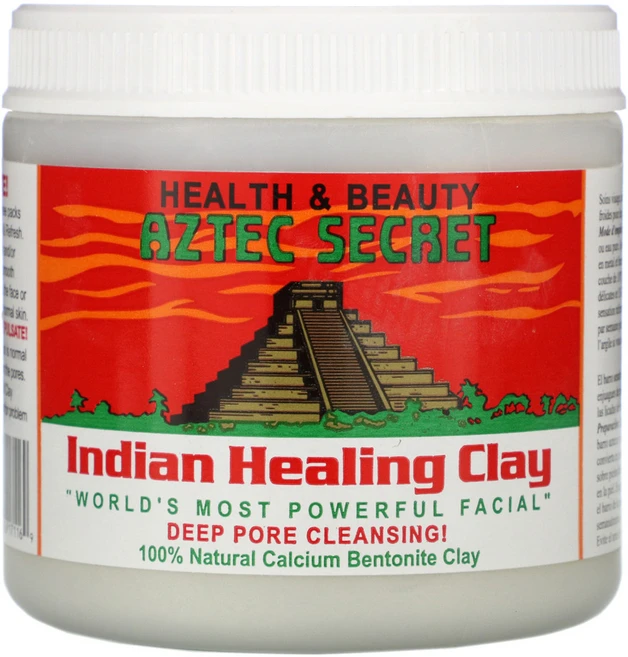 Aztec Secret 인도 힐링 클레이 1 lb(454 g) 2팩, 1개 - 쿠팡