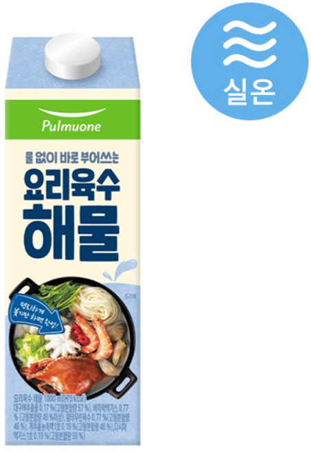 풀무원 요리육수 해물, 1L, 1개