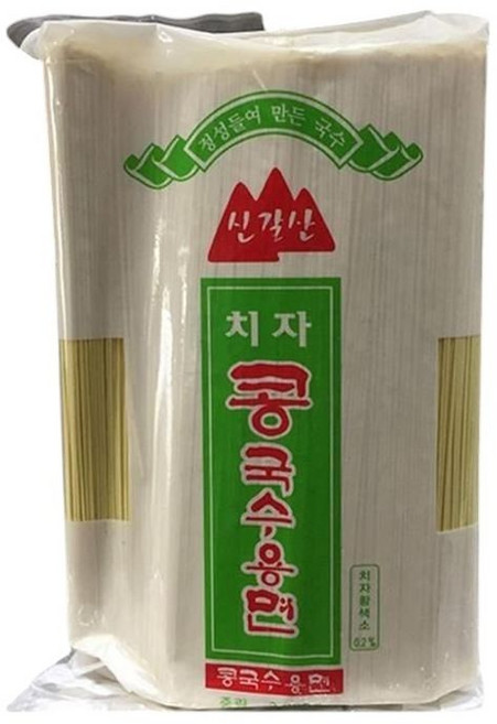 식자재 식재료 도매) 치자콩국수면(신갈산 3Kg) x6개, 3kg, 1세트