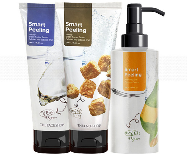 더페이스샵 스마트 필링 화이트 쥬얼 허니 블랙 슈가 마일드 파파야 기획전배송품질보증, 02 허니블랙슈가스크럽 120ml, 1개, 120ml