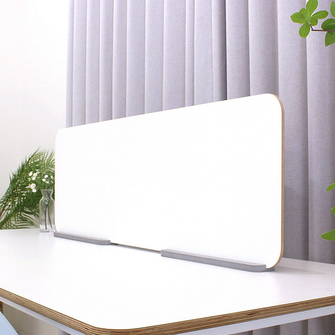 고야 양면 화이트 책상파티션 1200 공부방 사무실 칸막이 집중공간 인테리어