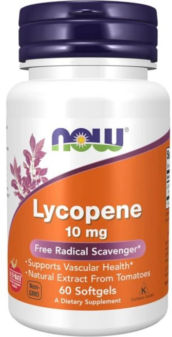 나우 푸드 리코펜 10mg 소프트젤 60개, 1개 - 쿠팡