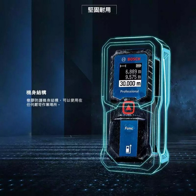 Bosch 博世 GLM 30-23 雷射測距儀, 1個, GLM 30-23 測距儀,不選購配件