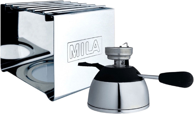 MILA 迷你瓦斯爐 虹吸壺用瓦斯爐, 爐架+瓦斯爐, 1個