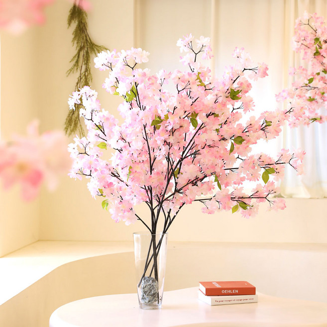 인테리어 조화나무 가지 소품 고급 구름벚꽃 조화가지, 구름벚꽃가지 1P, 1개