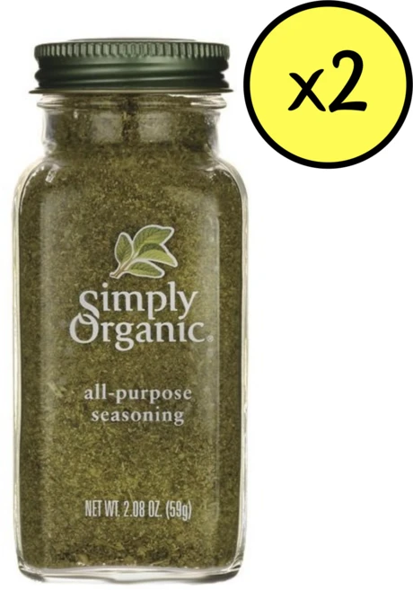 심플리오가닉 다용도 양념, 59g, 2개 - 쿠팡