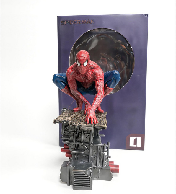 마블 어벤져스 엔드게임 아이언 스파이더맨 피규어 스파이더맨피규어 국내출고상품, 1개, 빨간색