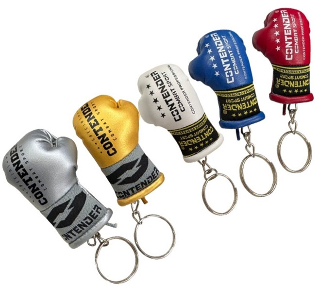 컨텐더 글러브 키링 복싱글러브 열쇠고리, 1개, 블루