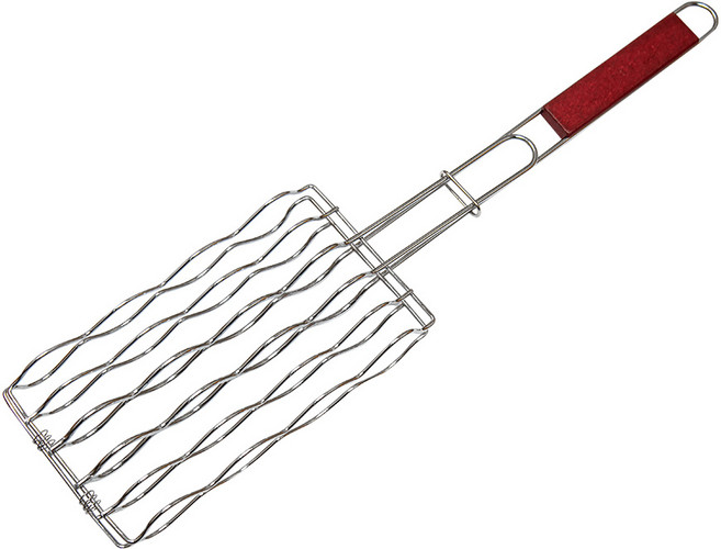 SALE 옥수수구이 석쇠 캠핑 바베큐그릴 참숯 화로대 불멍 장작 훈제그릴 비비큐 꼬치 토치, 1개, 옥수수 소세지구이 석쇠