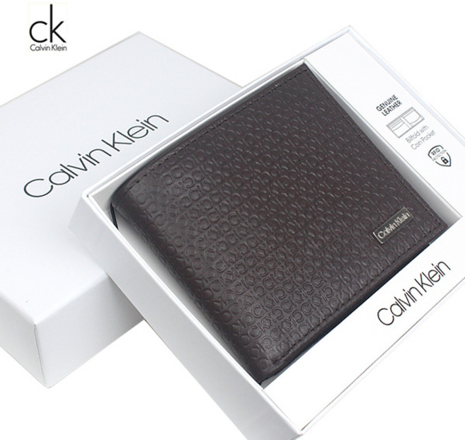 캘빈클라인 지갑 31CK130007/브라운/반지갑 /코인포켓
