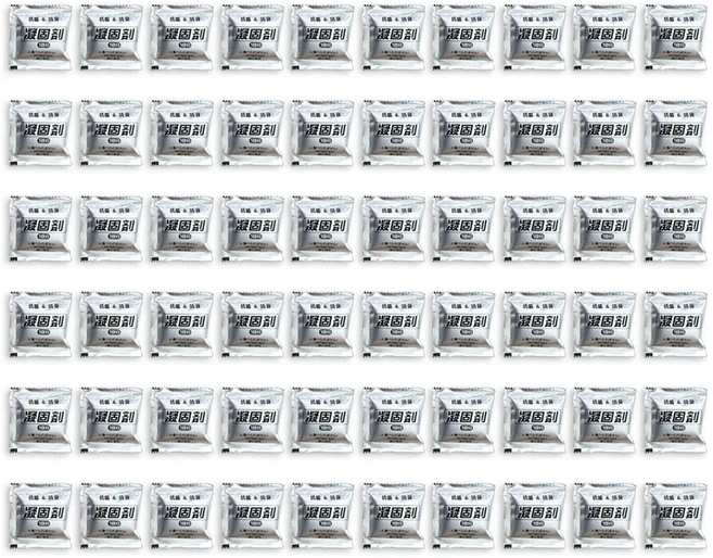 휴대용 캠핑 화장실용 푸 파우더 젤 화학제품 친환경 흡수 액체 폐기물 젤화 탈취제 여행용, 01 60pcs