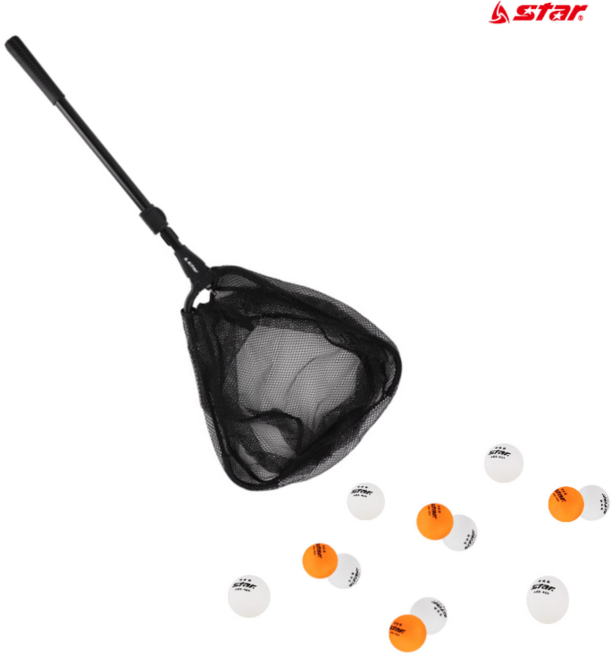 스타 스포츠 탁구공 수거기 탁구장 볼 줍기 볼캐쳐 바구니, 1개