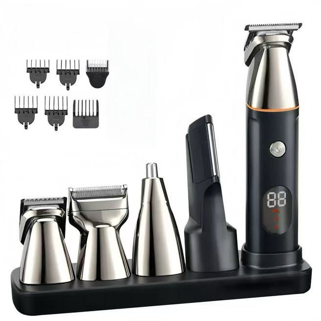 [캬오유] 남성 가정용 이발기 머리 애완견 미용실 전문가용 바리깡 세트, U-881