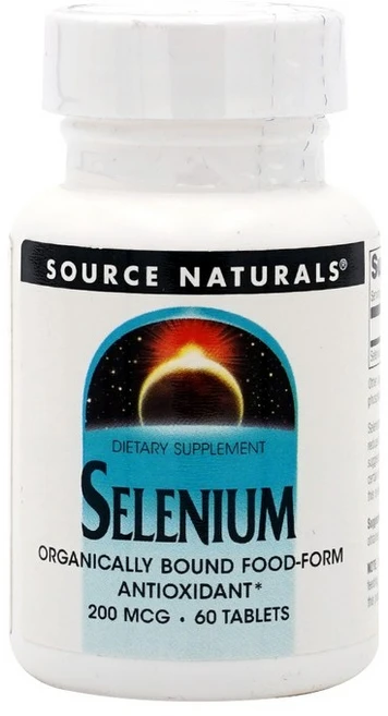 소스 내추럴스 셀레늄 200 mcg 60 타블렛, 1개, 60정 - 쿠팡