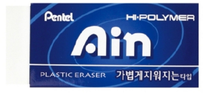 더주니 펜텔 하이폴리머 스탠다드 아인 지우개 5개 세트, 블루 중형