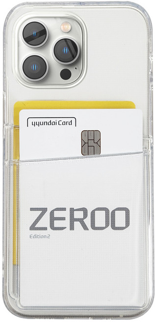 스톤스틸 아이폰 15 플러스 프로 맥스 듀플렉스 카드 2장 수납 투명 범퍼 케이스