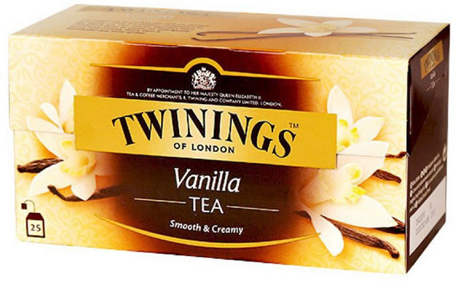 cha (트와이닝) 바닐라 홍차 25티백 Vanilla Tea, 50g, 25개입, 1개