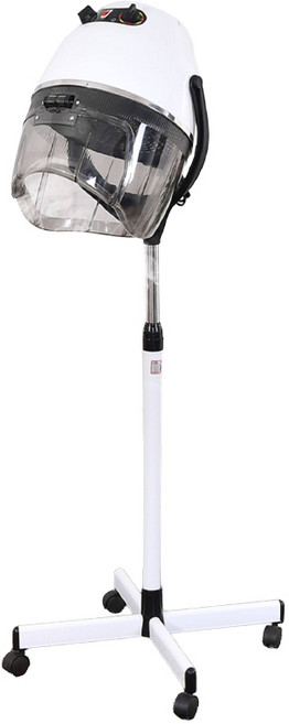 OSLAB 미용실 열처리기계 셀프매직 다운펌 가정용 헤어 스티머, 1개, 화이트C형