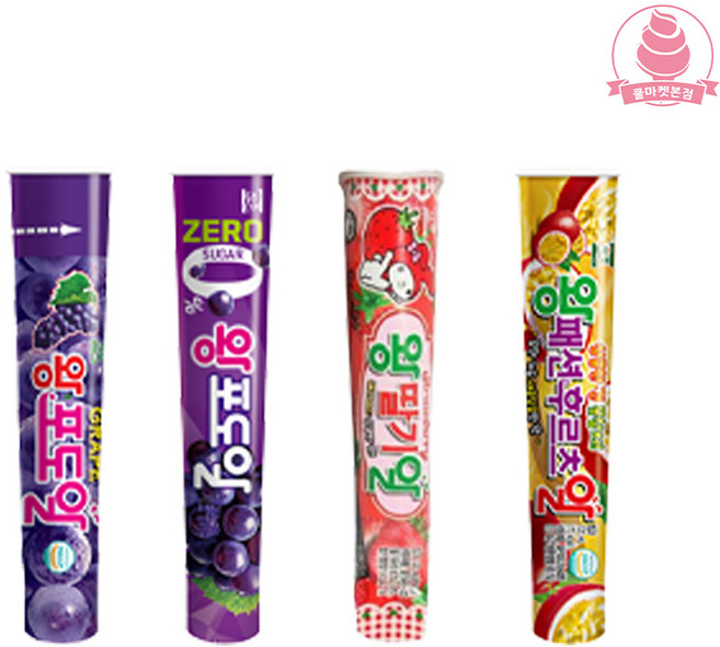 왕폴라포4종세트 총24개 (포도6+포도제로슈거6+딸기6+패션후르츠6), 24개, 120ml