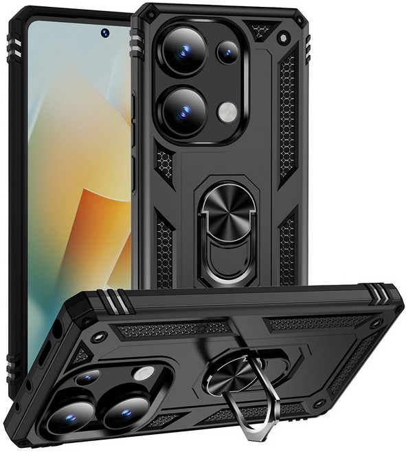 샤오미 홍미노트13 4G 프로 스톤 아머 링 케이스