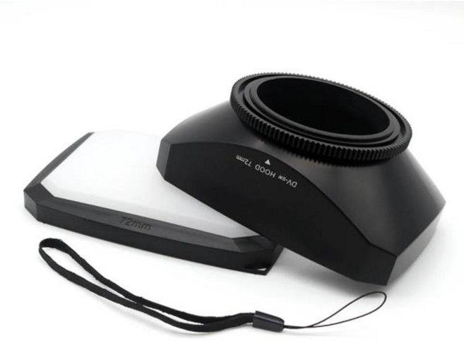 Mennon 16:9 사각 DV 렌즈 후드 디지털 캠코더용 범용 밸런스 캡 30mm 37mm 43mm 46mm 52mm 58mm 62mm 67m, 09 67mm, 1개