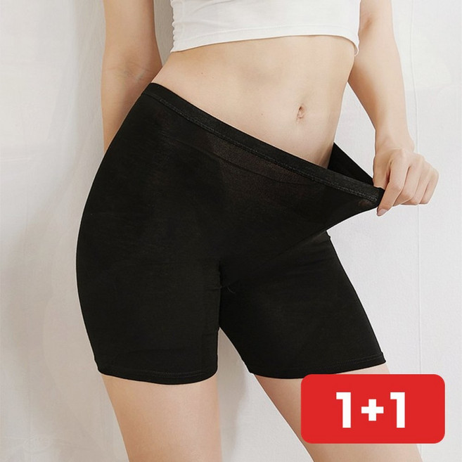 여성 속바지 베이직 이너 반바지 면 학생 레깅스 언더웨어