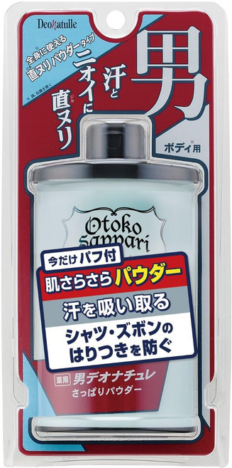 [의약부외품] 데오나츄레 남자 깔끔한 파우더 남성용 바디용 직접 누리제땀, 45g, 1개