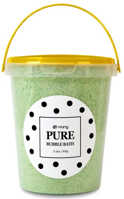 아르비앙 퓨어 거품 입욕제 수분촉촉 편백, 1개, 900g - 쿠팡