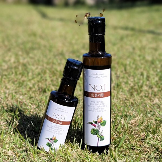 앤오일 브랜드관 특A급 국산들깨 완전냉압착100% 국산생들기름180ml, 180ml, 2개