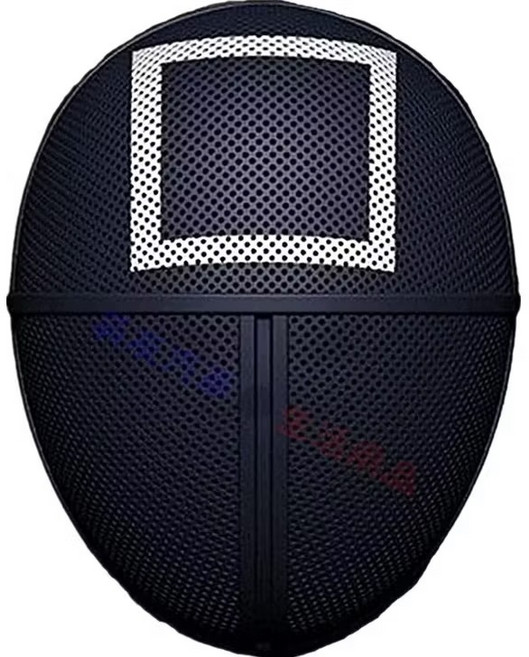 玩具槍款式3 長度49公分, 正方形面具兒童, 1個