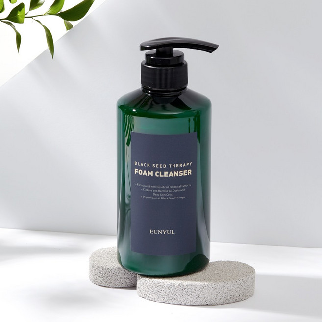 은율 블랙씨드 폼 클렌저, 500ml, 2개