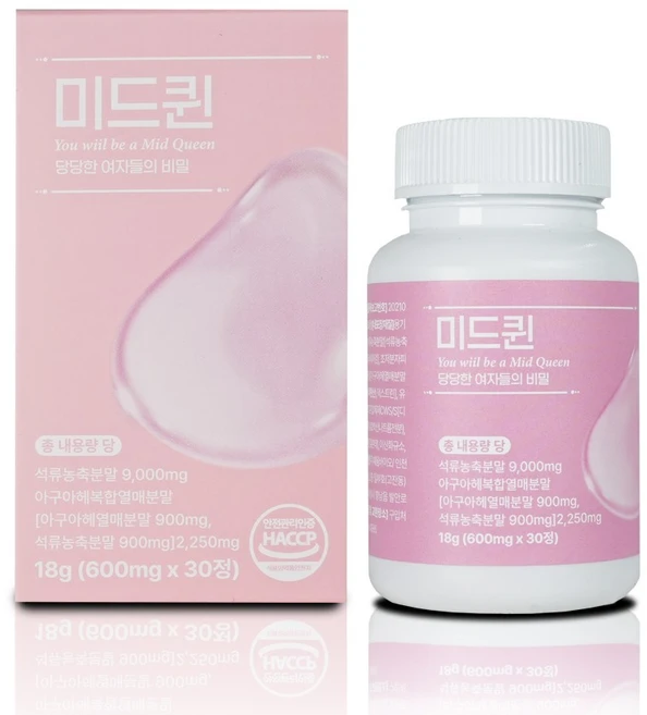 미드퀸 Mid Queen 식물성 에스트로겐, 1개, 30정 - 쿠팡